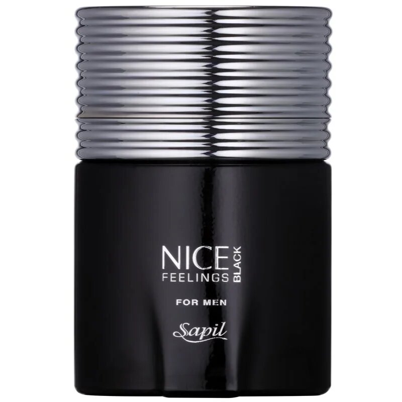 Sapil Nice Feelings Black Eau de Toilette pentru bărbați 75 ml
