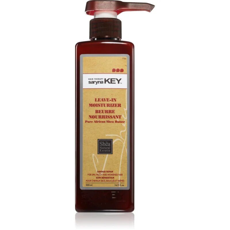 Saryna Key Pure African Shea Butter Damage Repair balsam (nu necesita clatire) cu unt de shea 500 ml