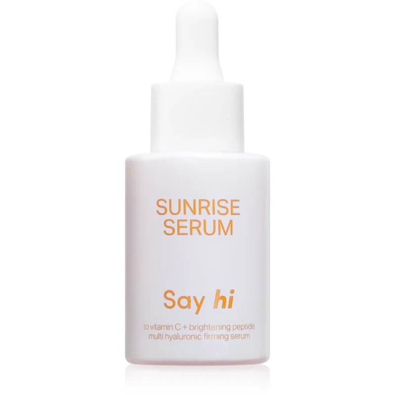 Say Hi Sunrise ser cu efect iluminator pentru fermitatea pielii cu vitamina C 30 ml