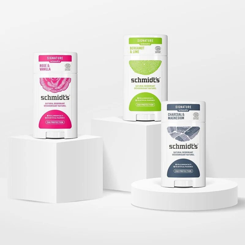 Schmidt's Rose + Vanilla deodorant stick 75 g