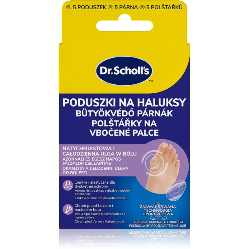 Scholl Dr. 's Bunion Cushions pernuță protectoare pentru monturi 5 buc