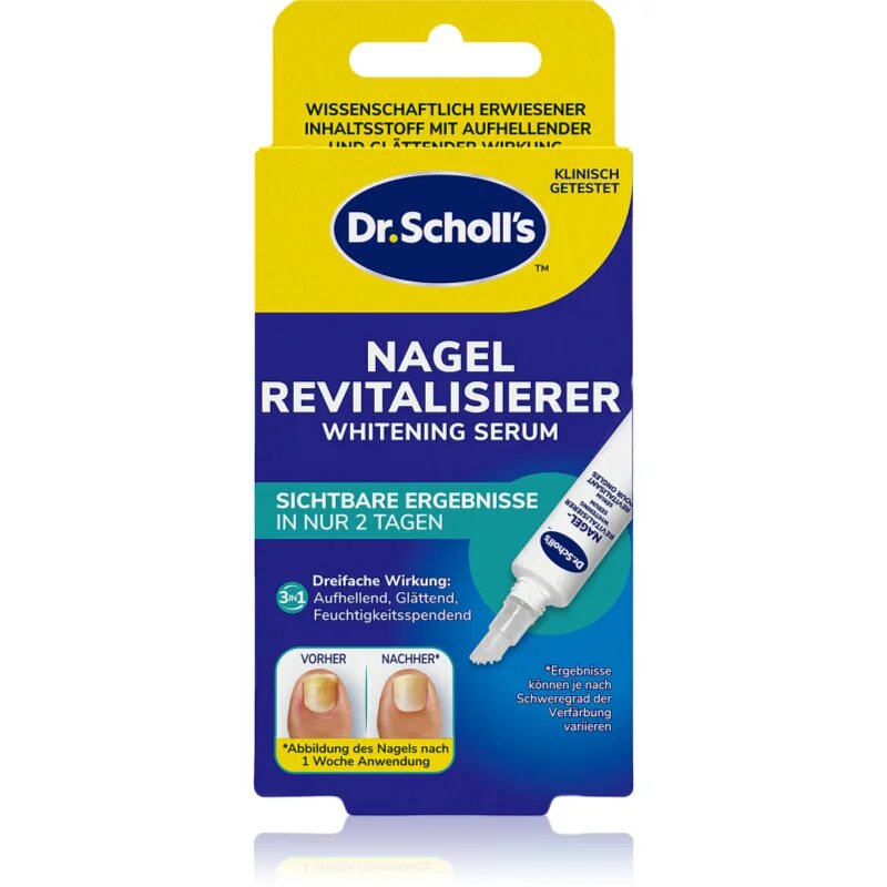 Scholl Dr. 's Nail Revitaliser ser cu efect de albire pentru unghii 10 ml