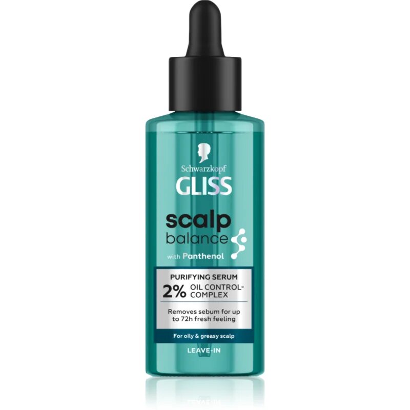 Gliss Scalp Balance Ser pentru scalp curățare profundă pentru par gras 100 ml