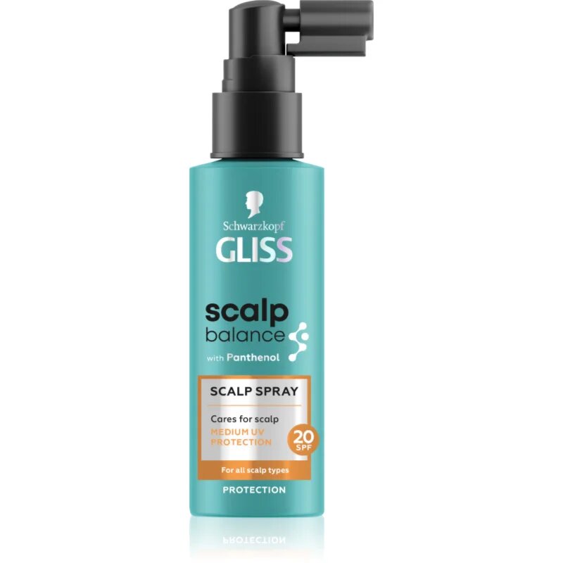 Schwarzkopf Gliss Scalp Balance spray de protecție pentru scalp SPF 20 100 ml