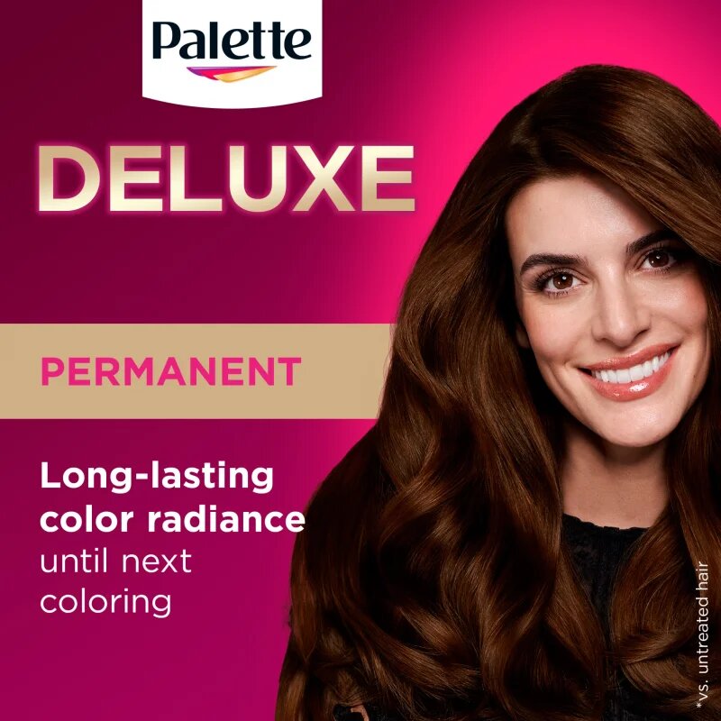 Schwarzkopf Palette Deluxe Culoare permanenta pentru par culoare 3-65 Chocolate Brown 1 buc