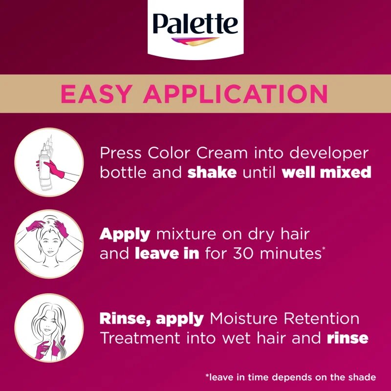 Schwarzkopf Palette Deluxe Culoare permanenta pentru par culoare 3-65 Chocolate Brown 1 buc