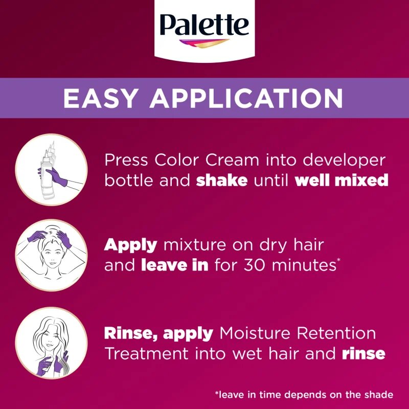 Schwarzkopf Palette Deluxe Culoare permanenta pentru par culoare 4-99 Aubergine 1 buc