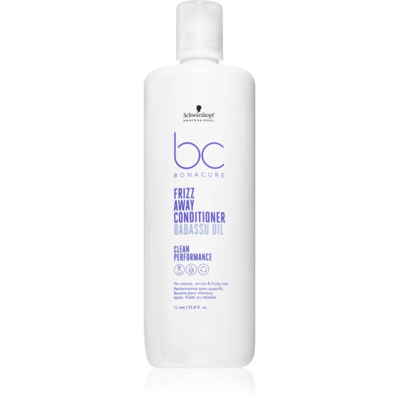 Schwarzkopf Professional BC Bonacure Frizz Away Conditioner balsam pentru par indisciplinat 1000 ml