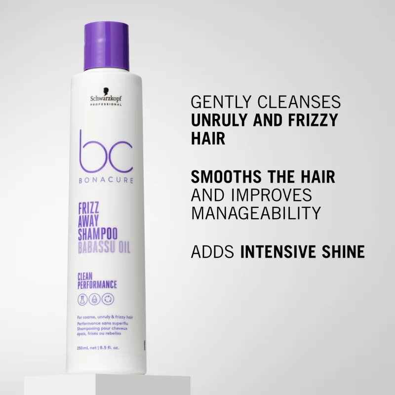 Schwarzkopf Professional BC Bonacure Frizz Away Shampoo șampon pentru par indisciplinat 250 ml