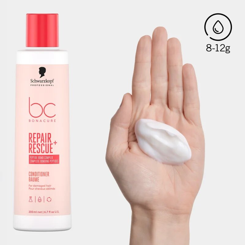 Schwarzkopf Professional BC Bonacure Repair Rescue+ balsam intensiv pentru par deteriorat 200 ml