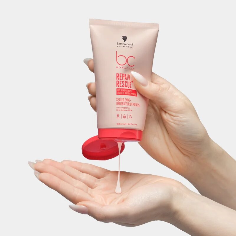 Schwarzkopf Professional BC Bonacure Repair Rescue+ ser crema pentru păr foarte deteriorat și vârfuri despicate 100 ml