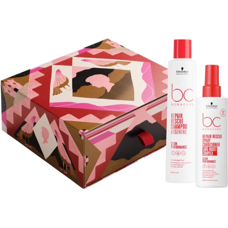 Schwarzkopf Professional BC Bonacure Repair Rescue set cadou pentru păr uscat și deteriorat