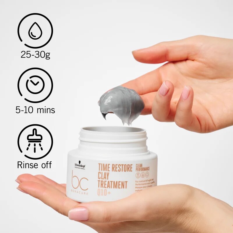 Schwarzkopf Professional BC Bonacure Time Restore mască cu argilă pentru par matur 200 ml