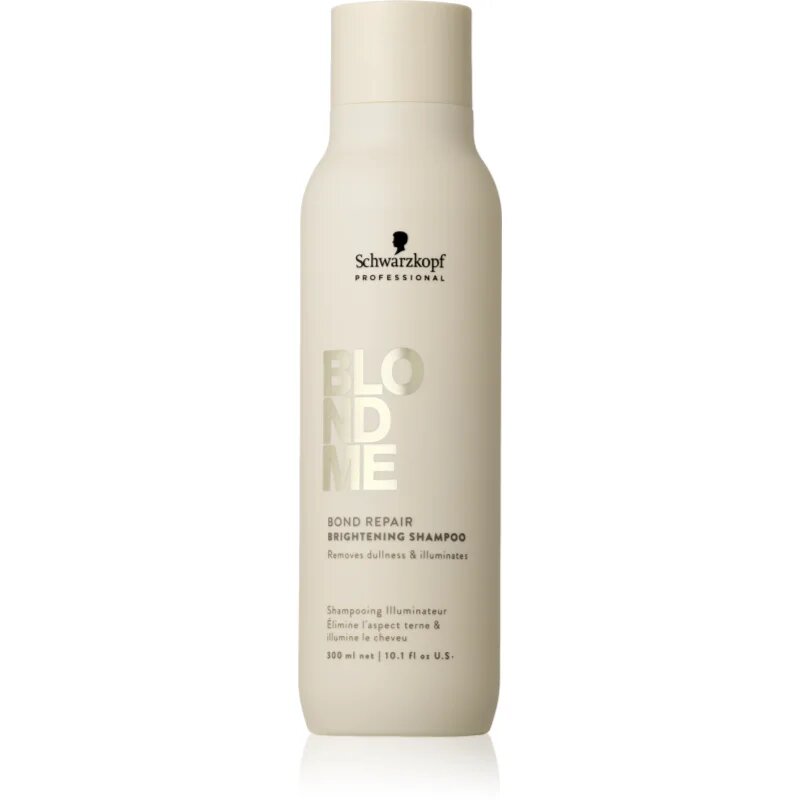 Blondme Bond Repair Brightening Shampoo sampon pentru stralucire pentru par blond 300 ml