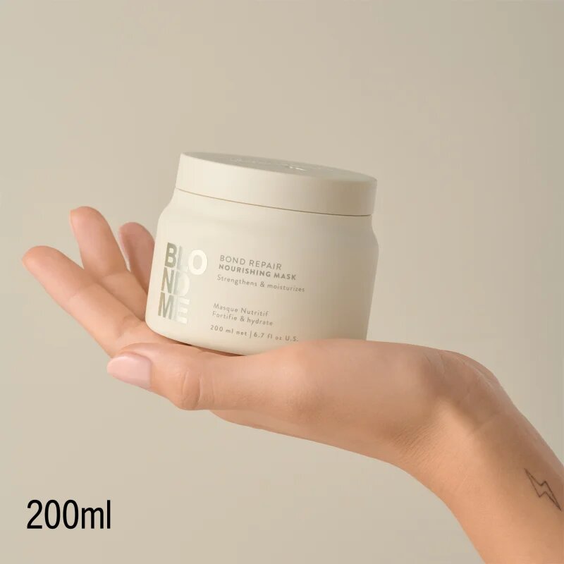Schwarzkopf Professional Blondme Bond Repair Nourishing Mask Masca intens hrănitoare 200 ml