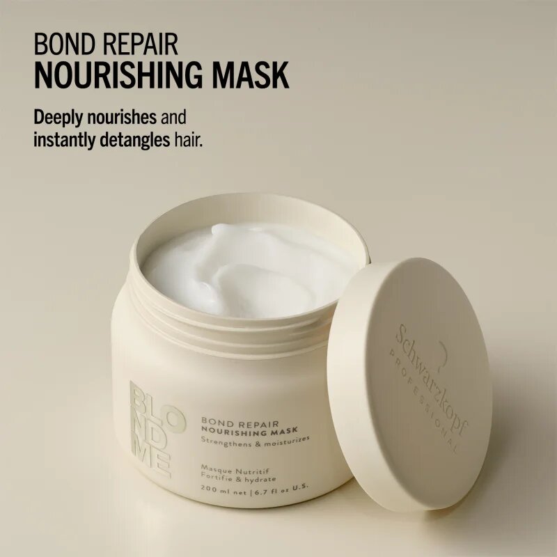 Schwarzkopf Professional Blondme Bond Repair Nourishing Mask Masca intens hrănitoare 200 ml