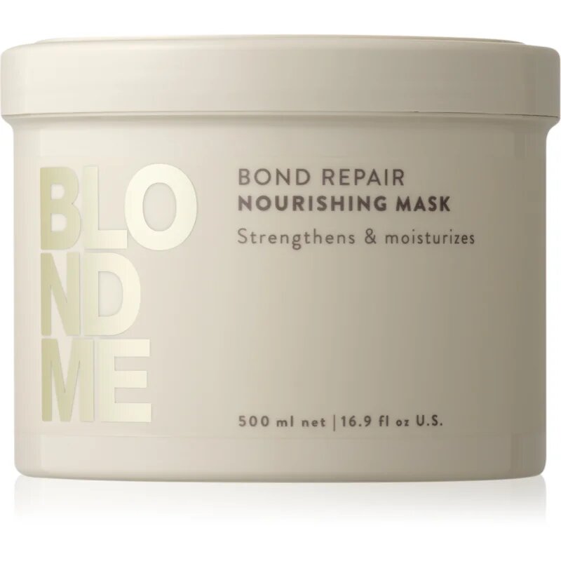 Schwarzkopf Professional Blondme Bond Repair Nourishing Mask Masca intens hrănitoare 500 ml