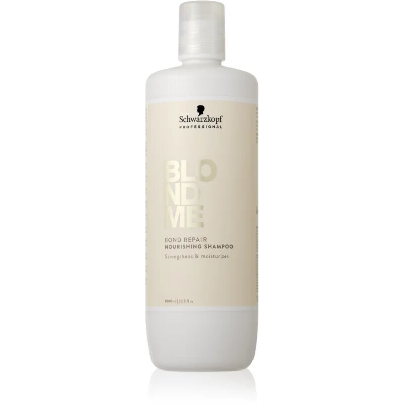 Blondme Bond Repair Nourishing Shampoo șampon intens hrănitor pentru par blond 1000 ml
