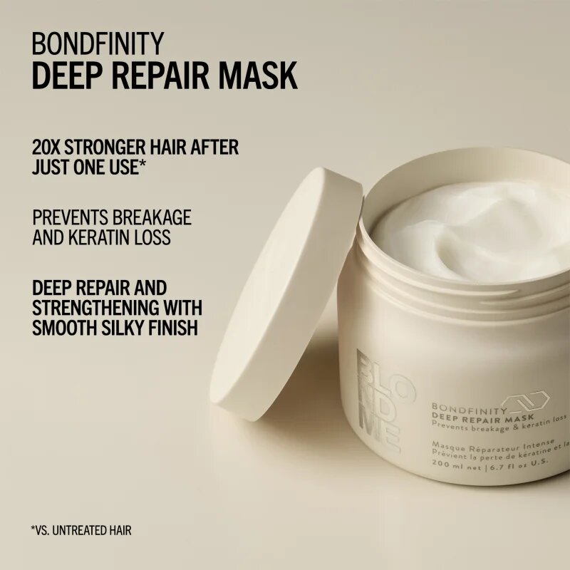 Schwarzkopf Professional Blondme Bondfinity Deep Repair Mask masca profund reparatorie 200 ml