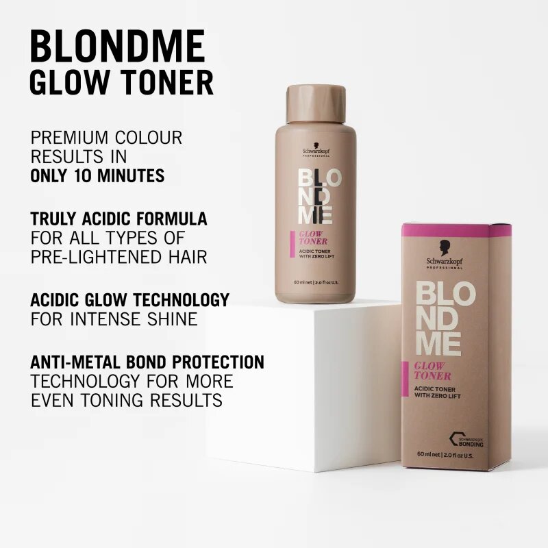 Schwarzkopf Professional Blondme Glow Toner vopsea de par tonifianta culoare Pearl Glaze 10-01 60 ml