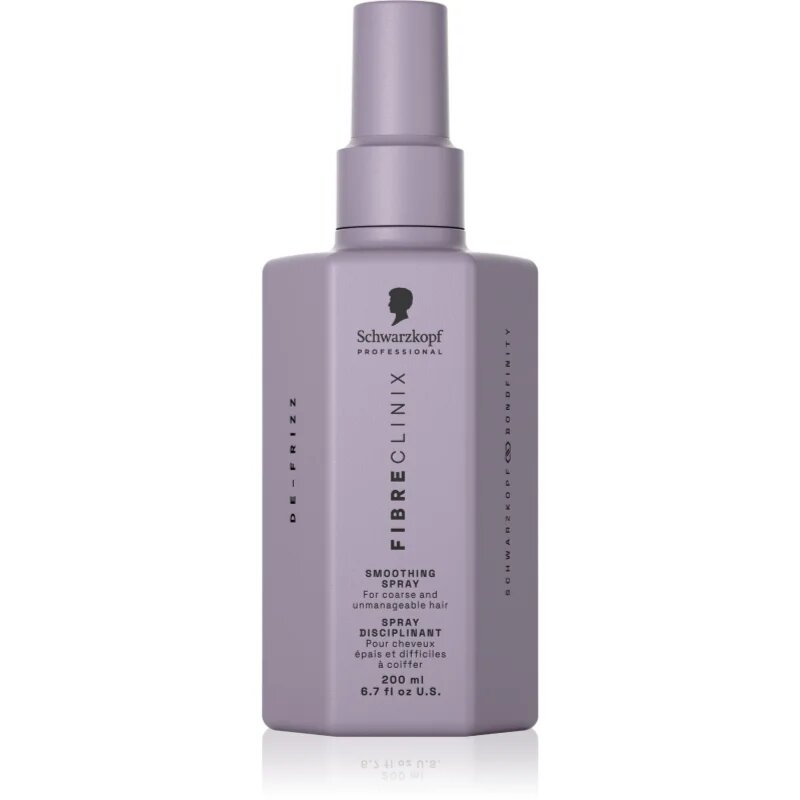 Schwarzkopf Professional Fibre Clinix De-Frizz Smoothing Spray spray pentru uniformizare pentru par indisciplinat 200 ml