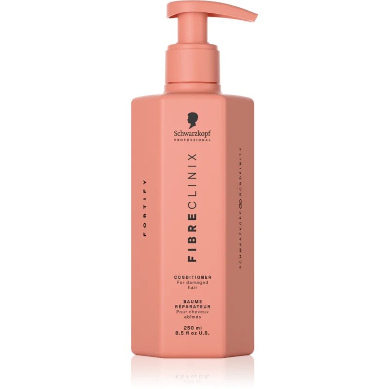 Schwarzkopf Professional Fibre Clinix Fortify Conditioner balsam pentru indreptare pentru parul deteriorat si fragil 250 ml