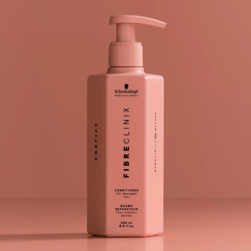 Schwarzkopf Professional Fibre Clinix Fortify Conditioner balsam pentru indreptare pentru parul deteriorat si fragil 250 ml