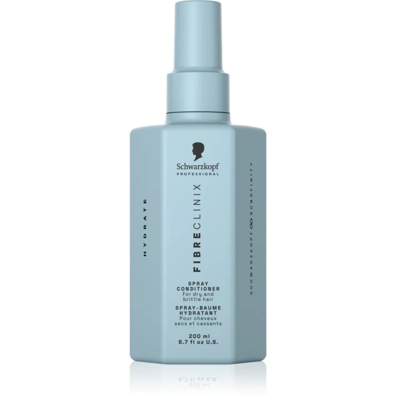 Schwarzkopf Professional Fibre Clinix Hydrate Spray Conditioner balsam hidratant leave-in spray 200 ml