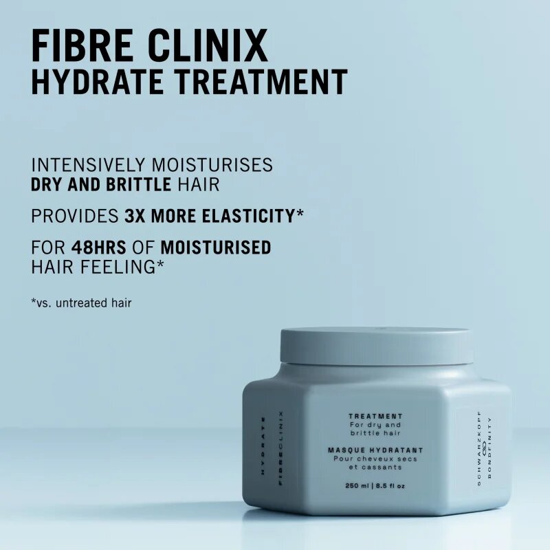 Schwarzkopf Professional Fibre Clinix Hydrate Treatment masca pentru hidratare intensa pentru par uscat si fragil 250 ml