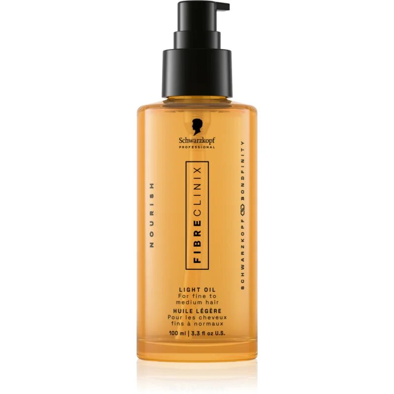 Schwarzkopf Professional Fibre Clinix Light Oil ulei ușor cu efect de nutritiv 100 ml