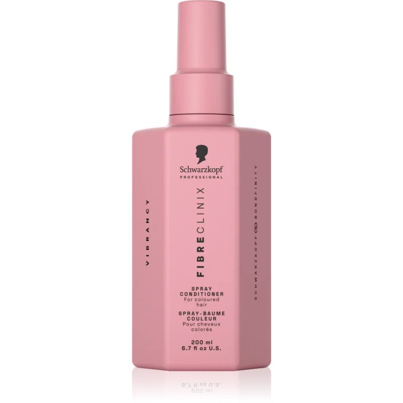 Schwarzkopf Professional Fibre Clinix Vibrancy Spray Conditioner balsam sub forma de spray pentru păr vopsit 200 ml