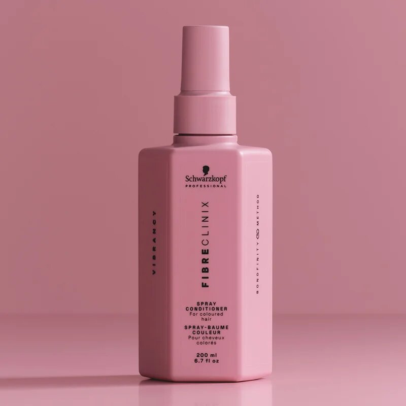 Schwarzkopf Professional Fibre Clinix Vibrancy Spray Conditioner balsam sub forma de spray pentru păr vopsit 200 ml