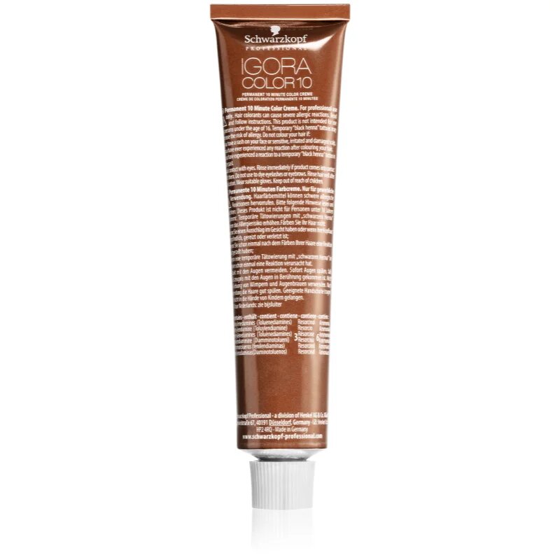 Schwarzkopf Professional IGORA Color 10 Culoare permanenta pentru par culoare 9-12 Extra Light Blonde Cendré Ash 60 ml