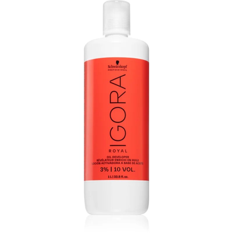 Schwarzkopf Professional IGORA Royal lotiune activa 3 % 10 Vol. 3% / 10 Vol. 1000 ml