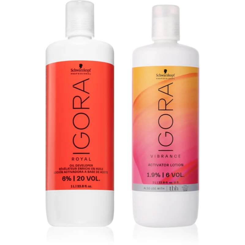 Schwarzkopf Professional IGORA set în timpul vopsirii părului