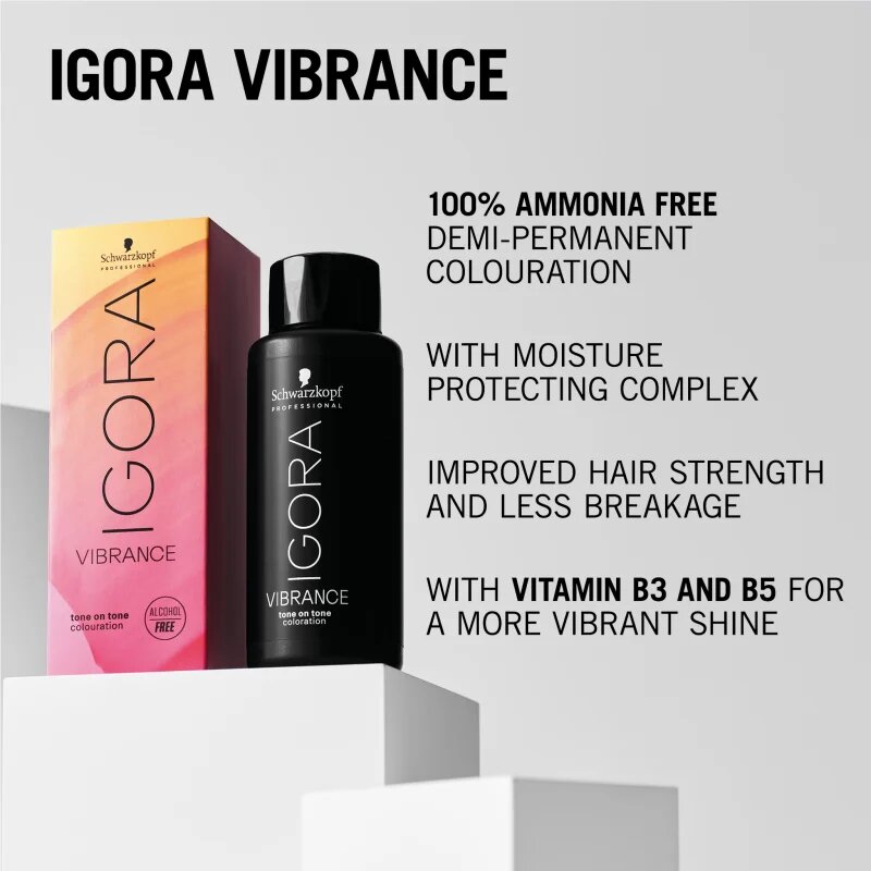 Schwarzkopf Professional IGORA Vibrance vopsea de păr demipermanentă culoare 5-7 60 ml