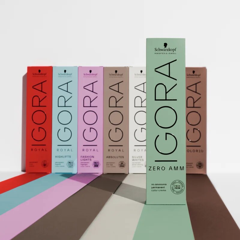 Schwarzkopf Professional IGORA ZERO AMM Culoare permanenta pentru par fără amoniac culoare 5-60 60 ml