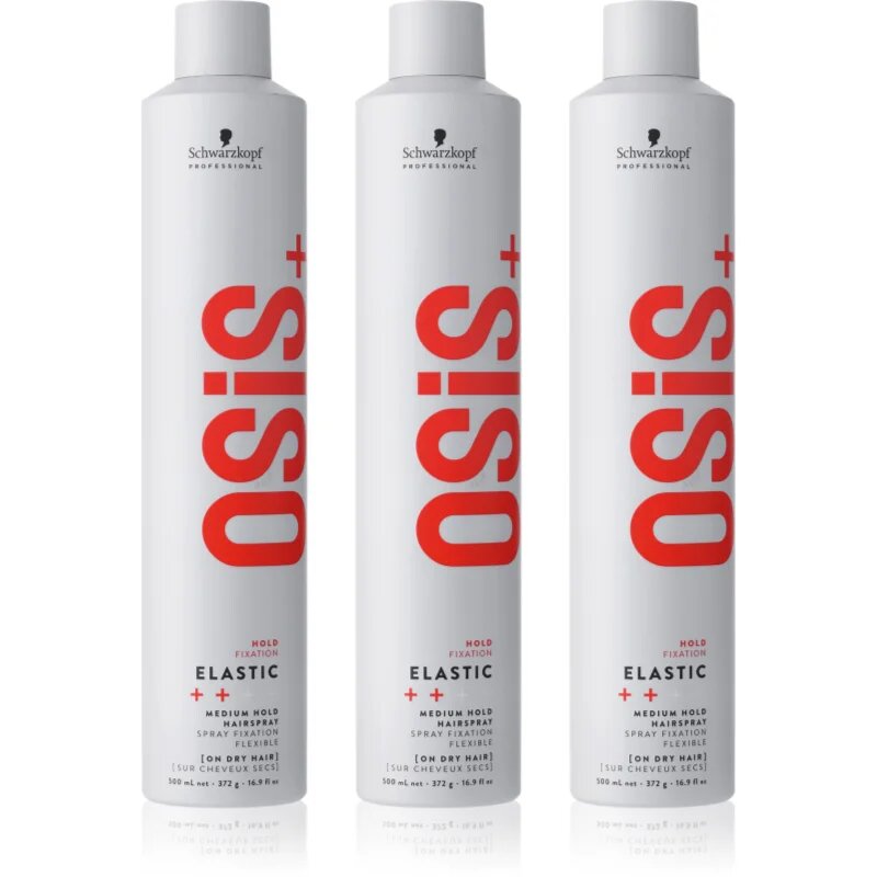 Schwarzkopf Professional Osis+ Elastic Spray de păr cu fixare medie ambalaj economic