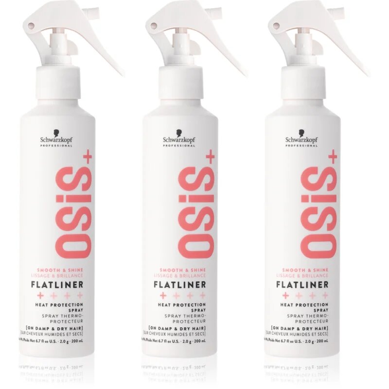 Schwarzkopf Professional Osis+ Flatliner set pentru modelarea termica a parului