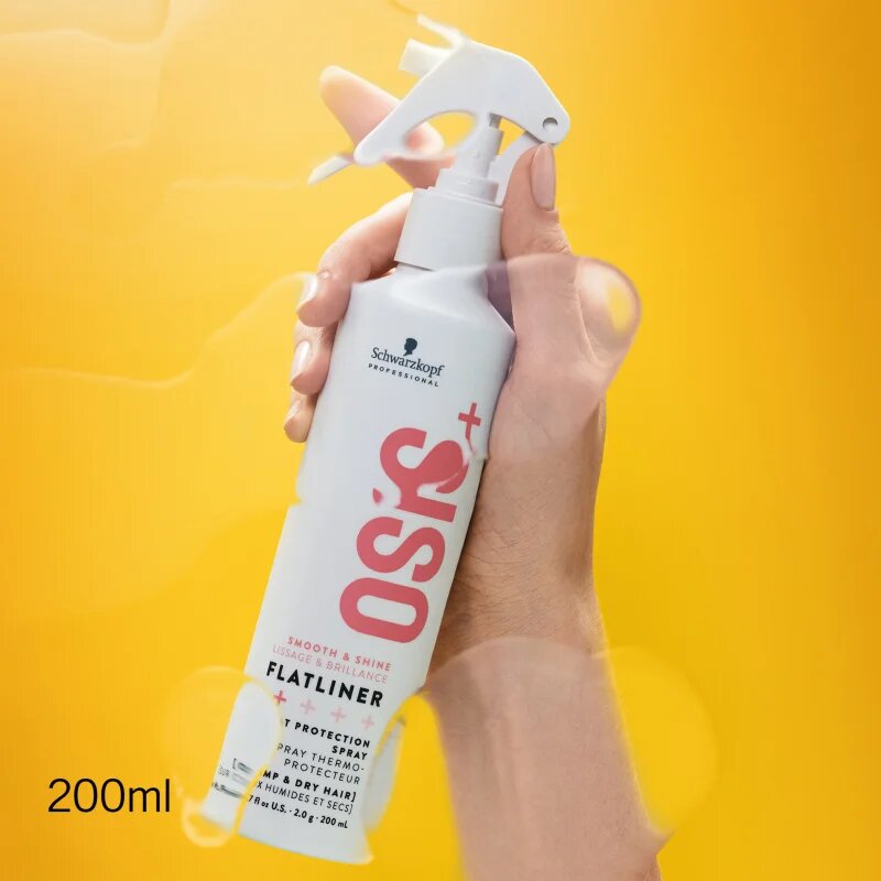 Schwarzkopf Professional Osis+ Flatliner spray pentru protecția termică a părului 200 ml