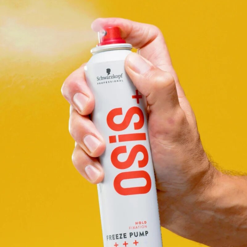 Schwarzkopf Professional Osis+ Freeze Pump fixativ cu fixare puternică 200 ml