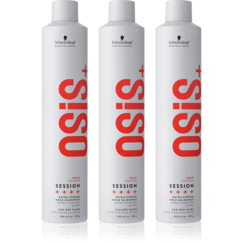 Schwarzkopf Professional Osis+ Session fixativ cu fixare puternică ambalaj economic