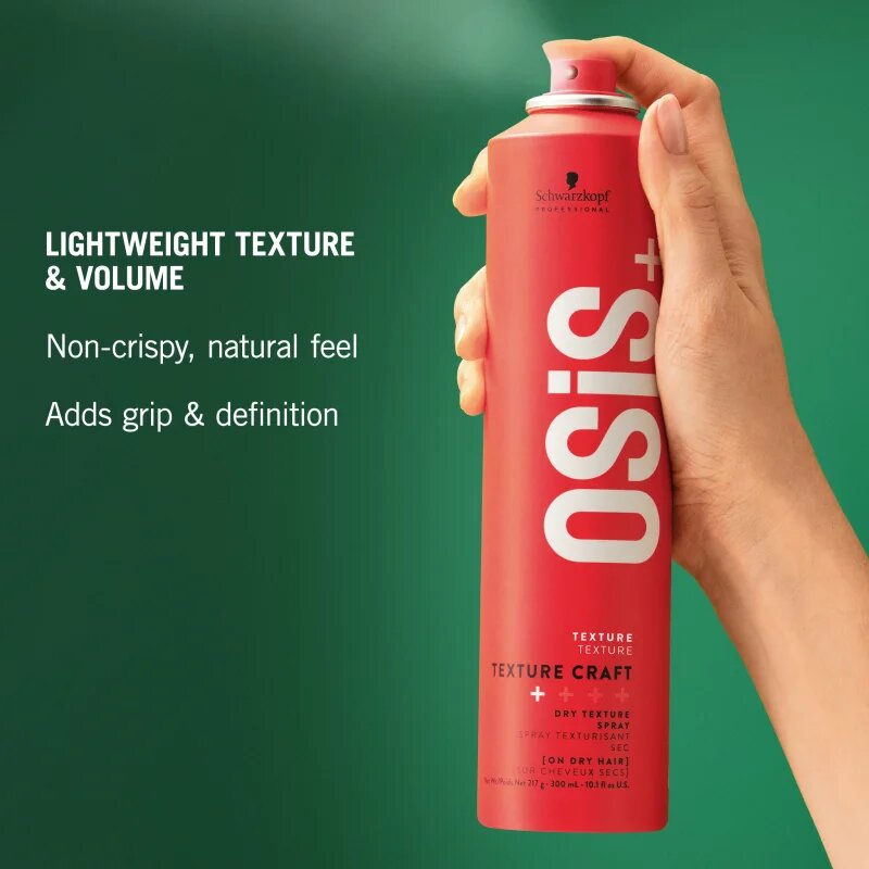 Schwarzkopf Professional Osis+ Texture Craft spray uscat texturizant 300 ml