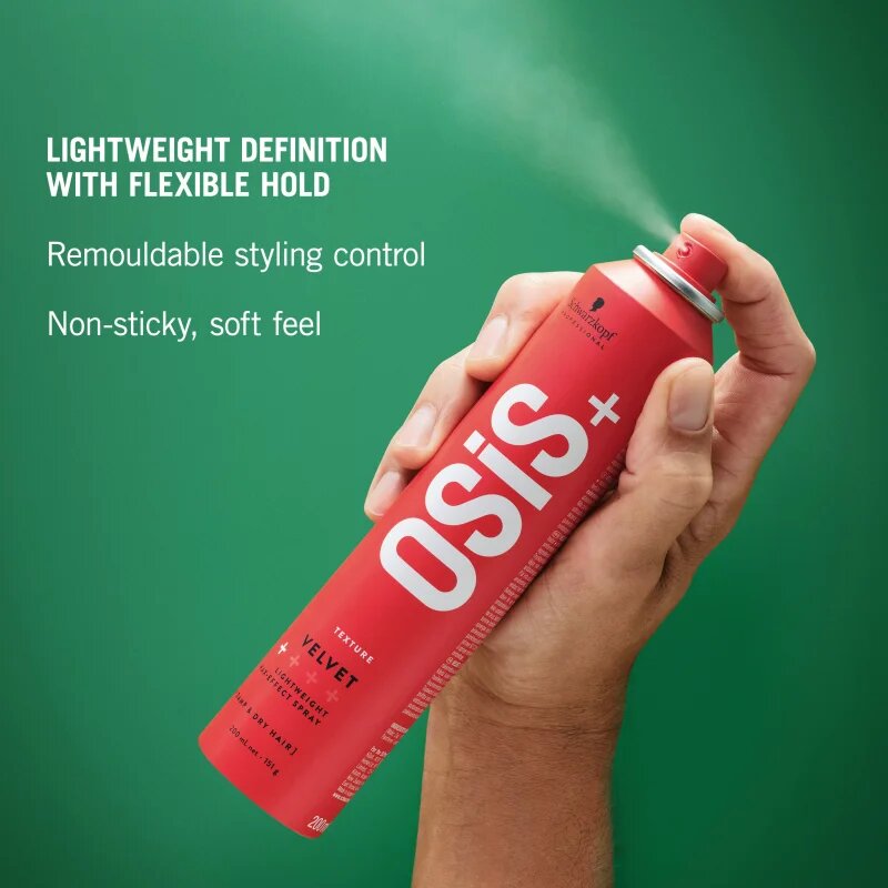 Schwarzkopf Professional Osis+ Velvet ceara pentru styling Spray 200 ml