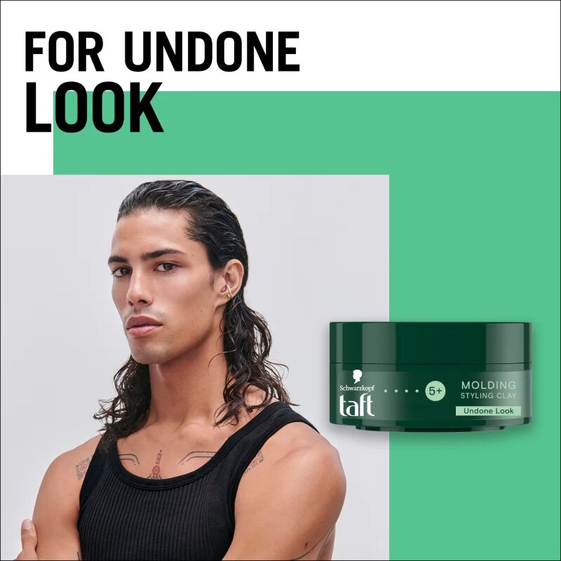 Schwarzkopf Taft Molding argilă styling cu fixare foarte puternică 75 ml