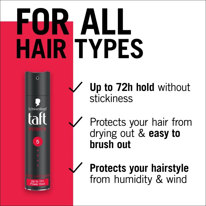Schwarzkopf Taft Power fixativ pentru păr cu fixare foarte puternică 250 ml
