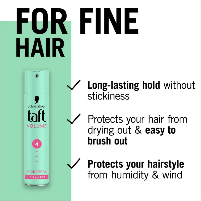 Schwarzkopf Taft Volume fixativ cu fixare puternică 250 ml