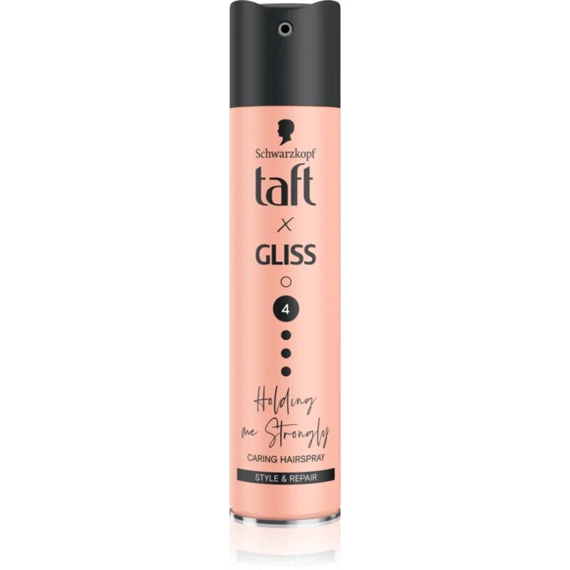 Taft x Gliss fixativ cu fixare puternică Holding me Strongly 250 ml