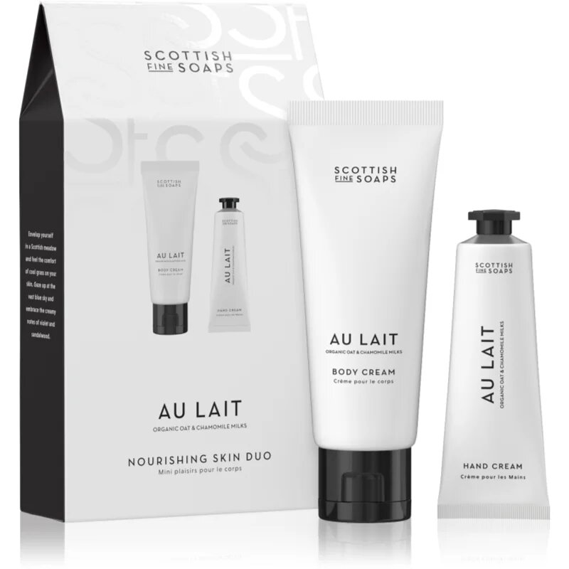 Scottish Fine Soaps Au Lait set cadou de maini