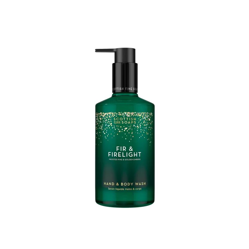Scottish Fine Soaps Fir & Firelight gel de curățare pentru maini si corp 300 ml
